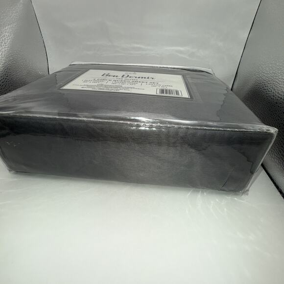 Queen Size Bed Sheet Set Gray - Majesty - Picture 6 of 9